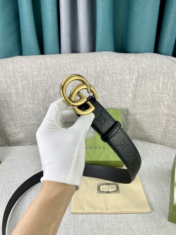 グッチベルト激安角部分ディテール